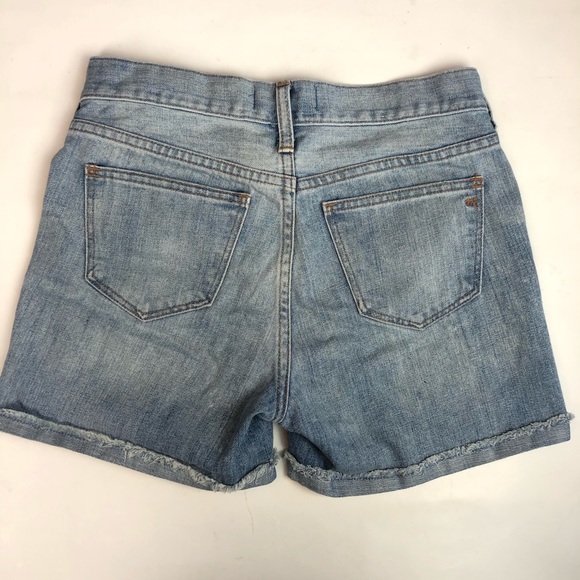 Madewell denim relaxed boyshorts in rip & repair - Picture 7 of 8